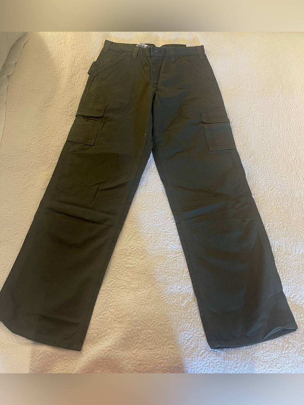 Carthartt men’s canvas utility cargo pant size 34x34
